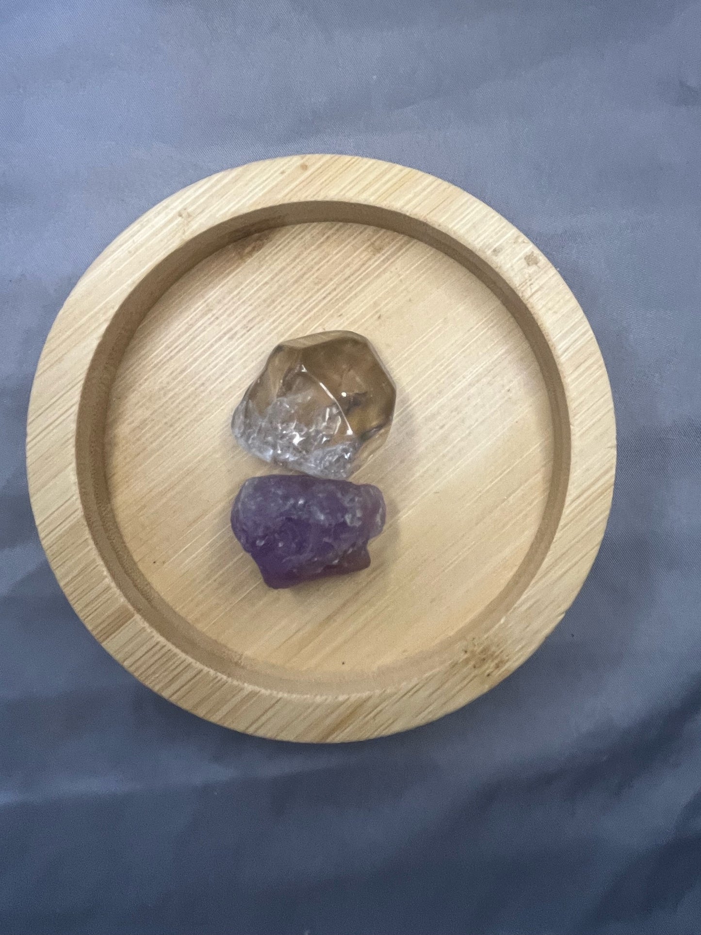 Duo Set : Smoky Quartz