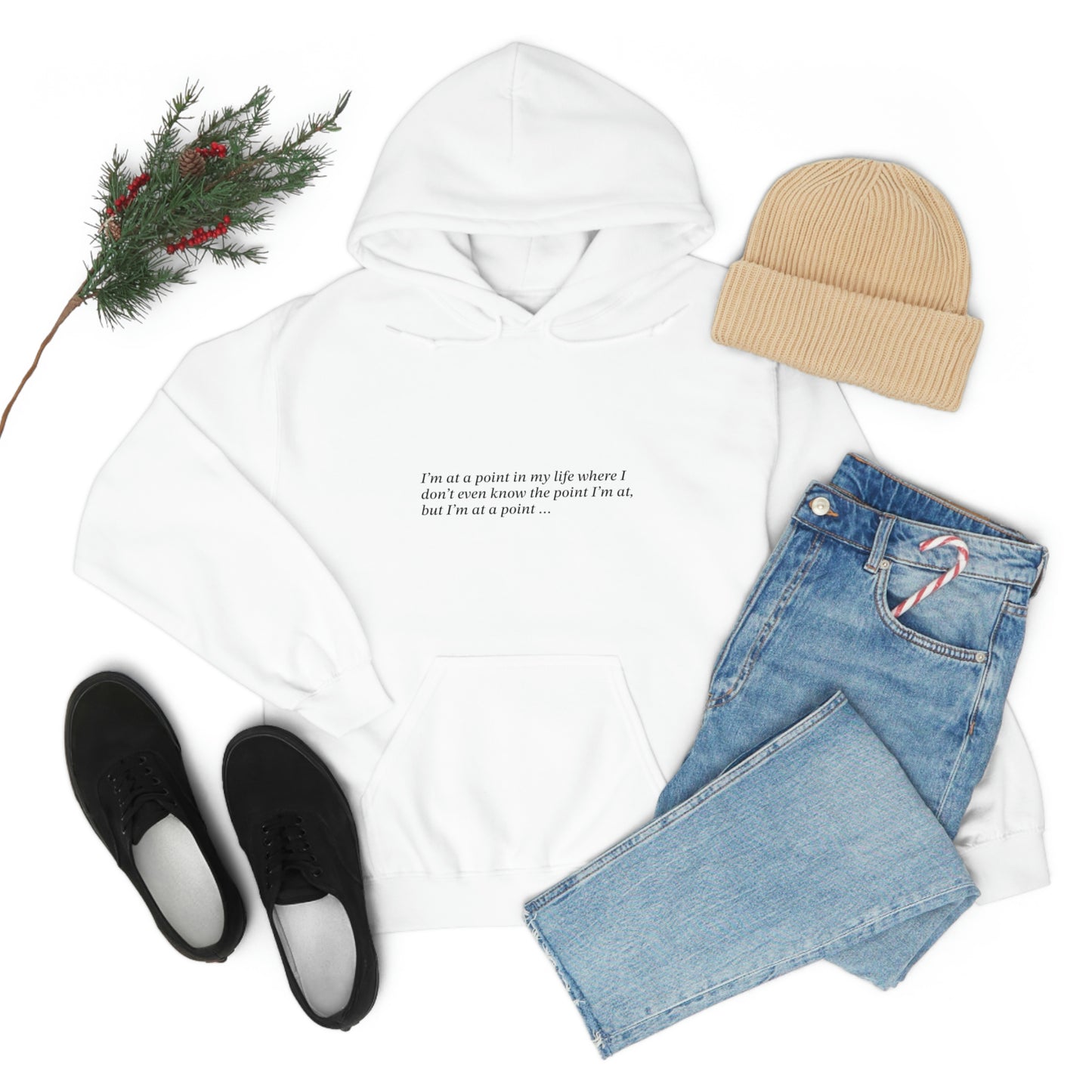 I'm at a point ... Unisex Heavy Blend™ Hooded Sweatshirt