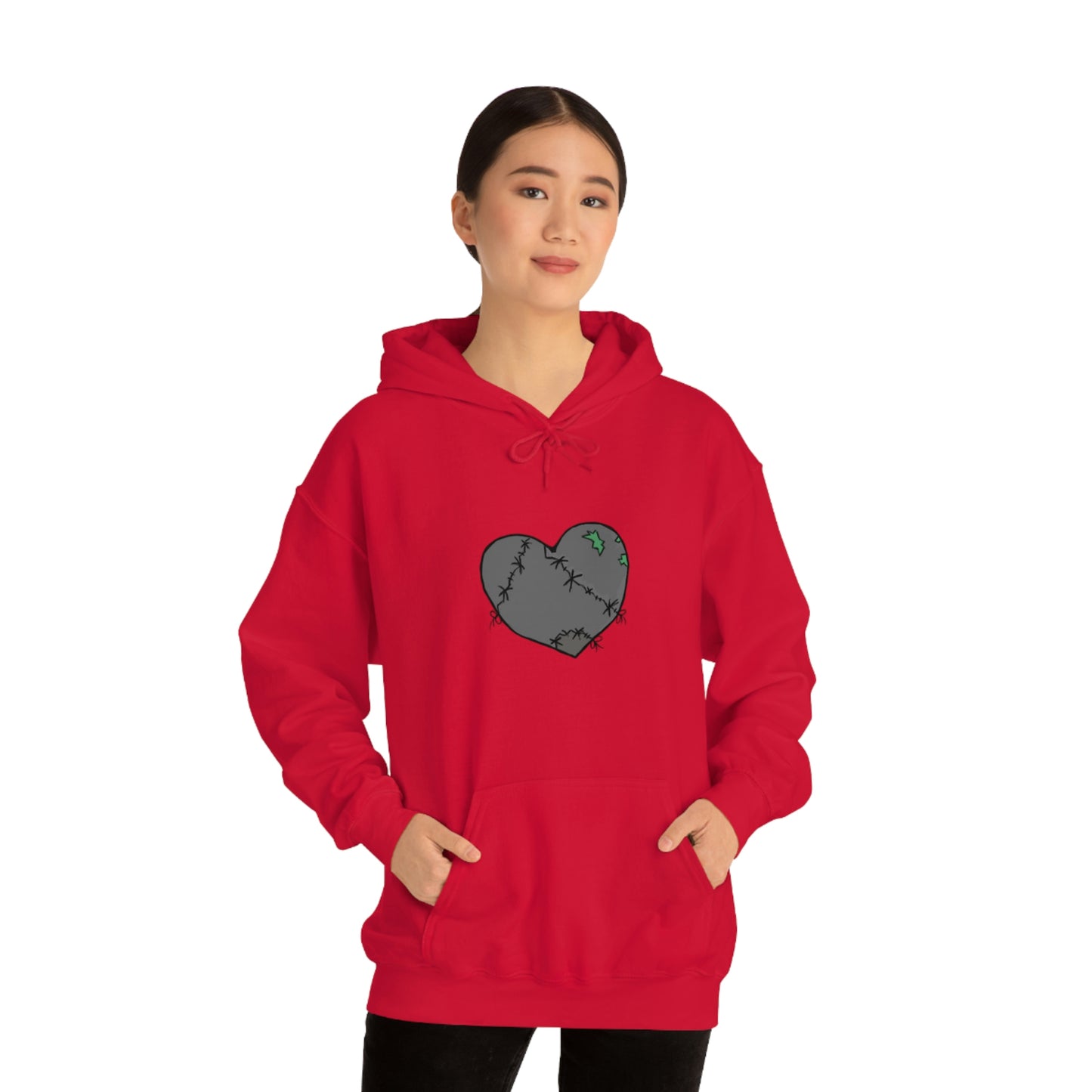 DemongelicK Domain LOGO - Unisex Heavy Blend™ Hooded Sweatshirt