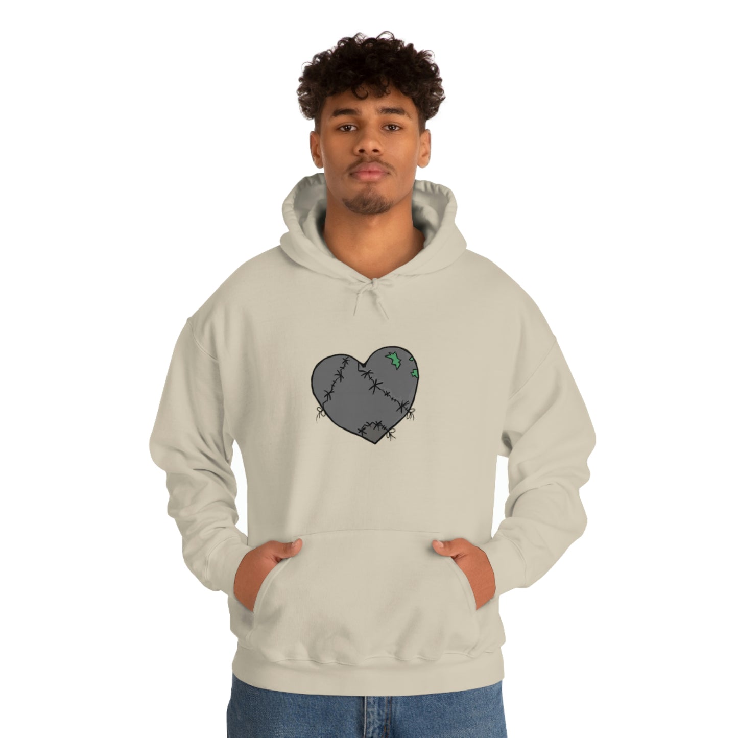 DemongelicK Domain LOGO - Unisex Heavy Blend™ Hooded Sweatshirt