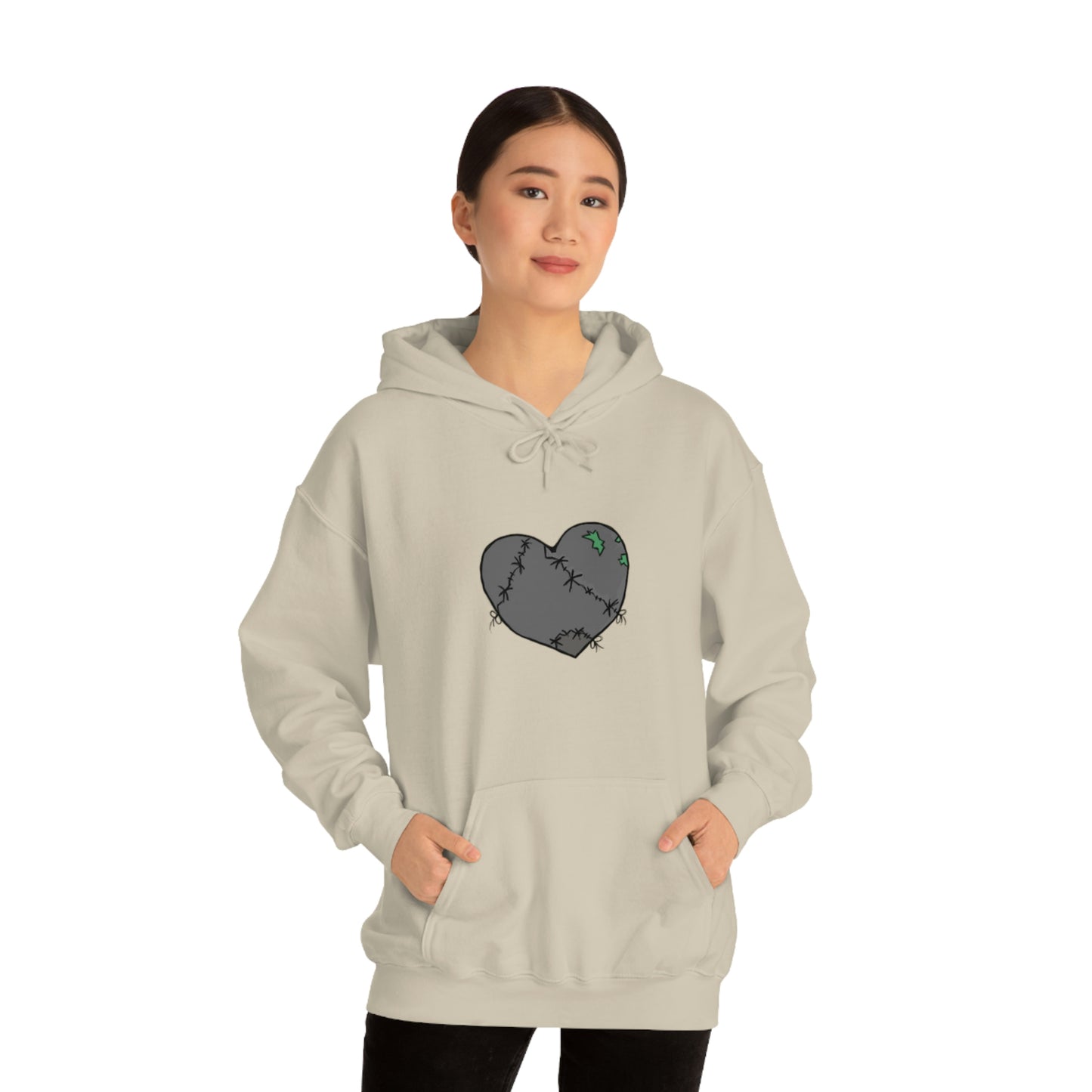 DemongelicK Domain LOGO - Unisex Heavy Blend™ Hooded Sweatshirt