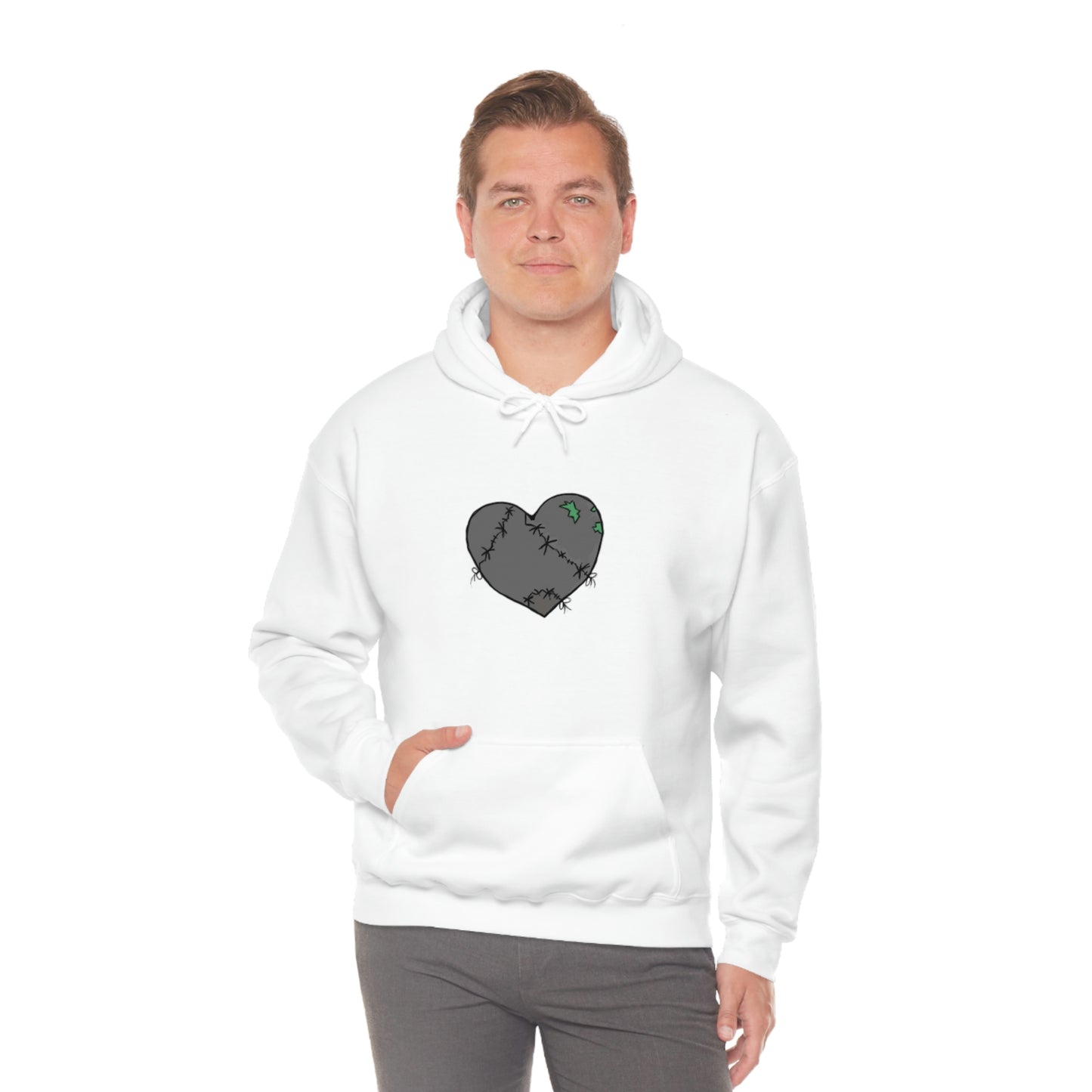 DemongelicK Domain LOGO - Unisex Heavy Blend™ Hooded Sweatshirt