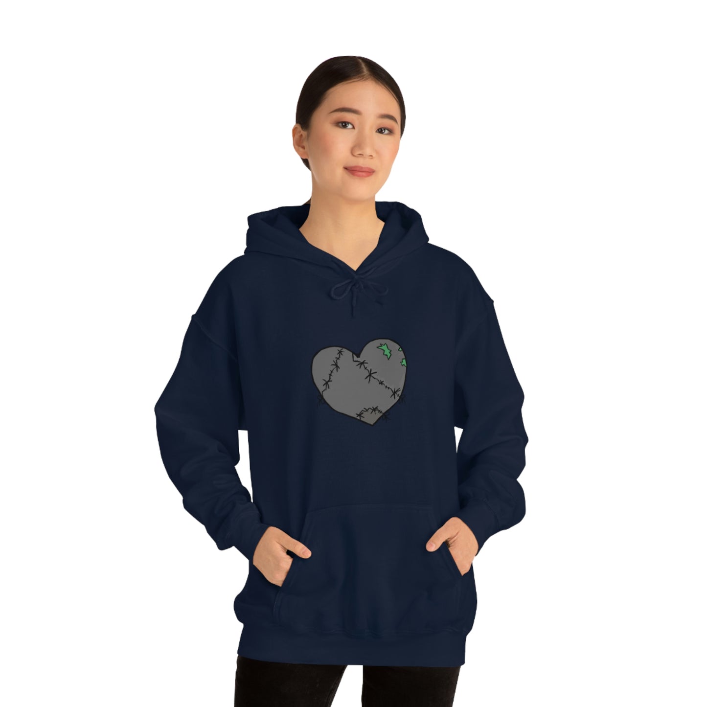 DemongelicK Domain LOGO - Unisex Heavy Blend™ Hooded Sweatshirt