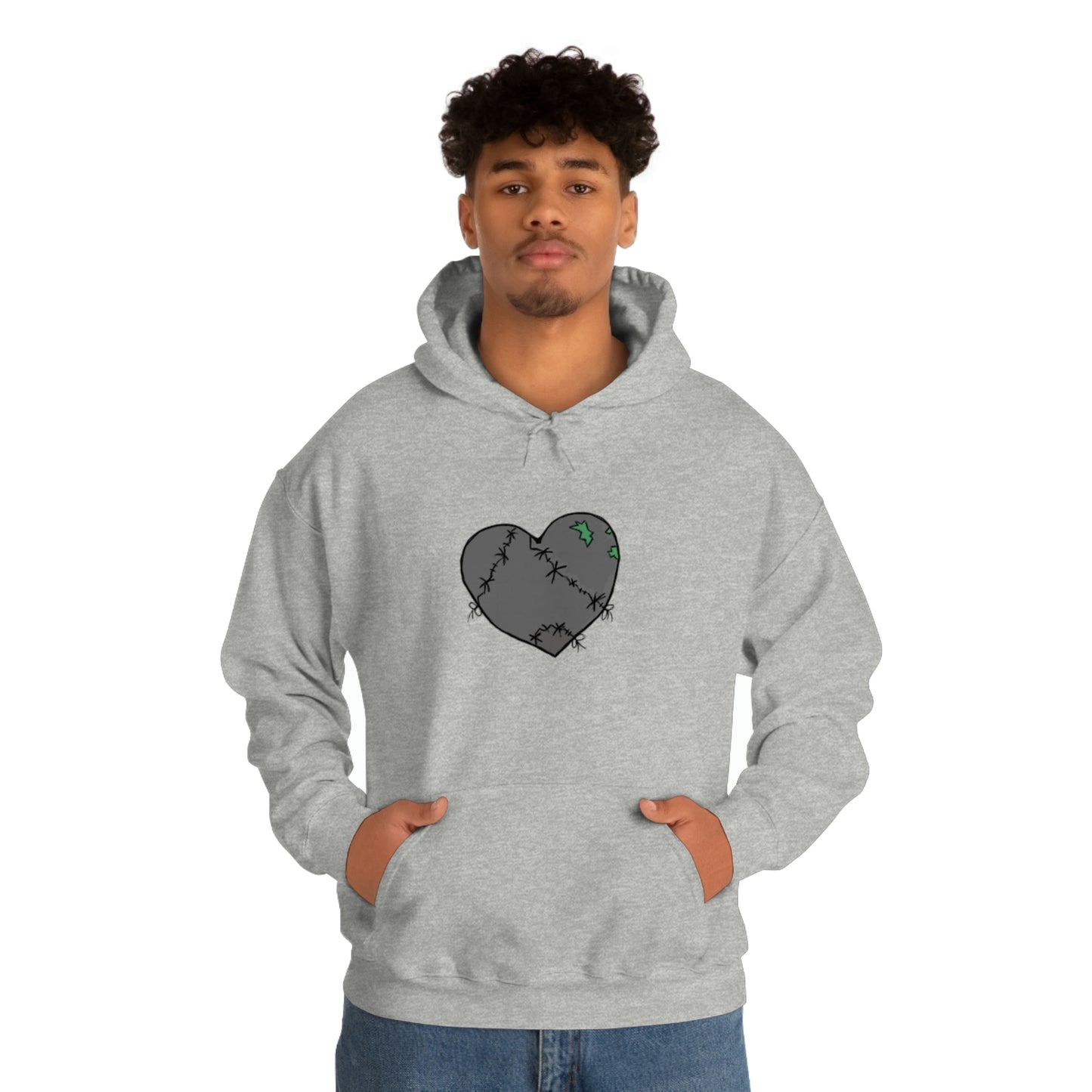 DemongelicK Domain LOGO - Unisex Heavy Blend™ Hooded Sweatshirt