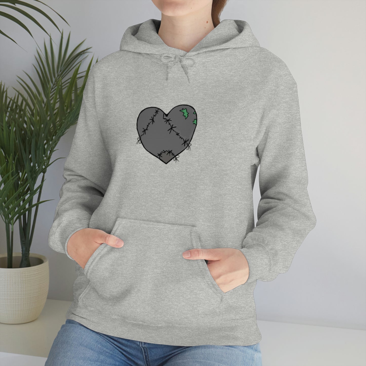DemongelicK Domain LOGO - Unisex Heavy Blend™ Hooded Sweatshirt
