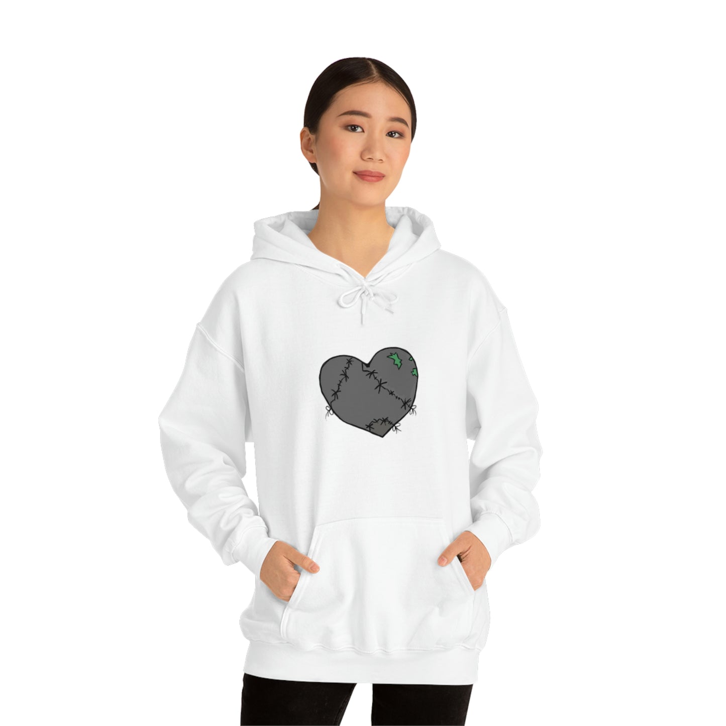 DemongelicK Domain LOGO - Unisex Heavy Blend™ Hooded Sweatshirt