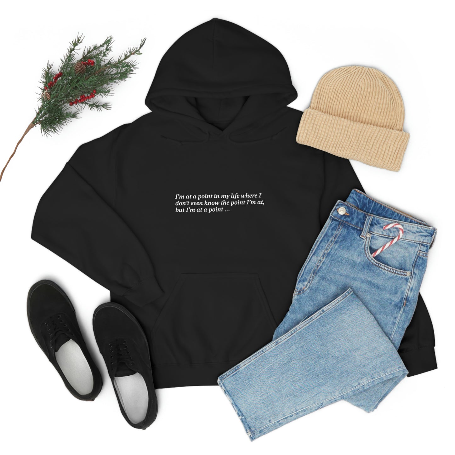 I'm at a point ... Unisex Heavy Blend™ Hooded Sweatshirt