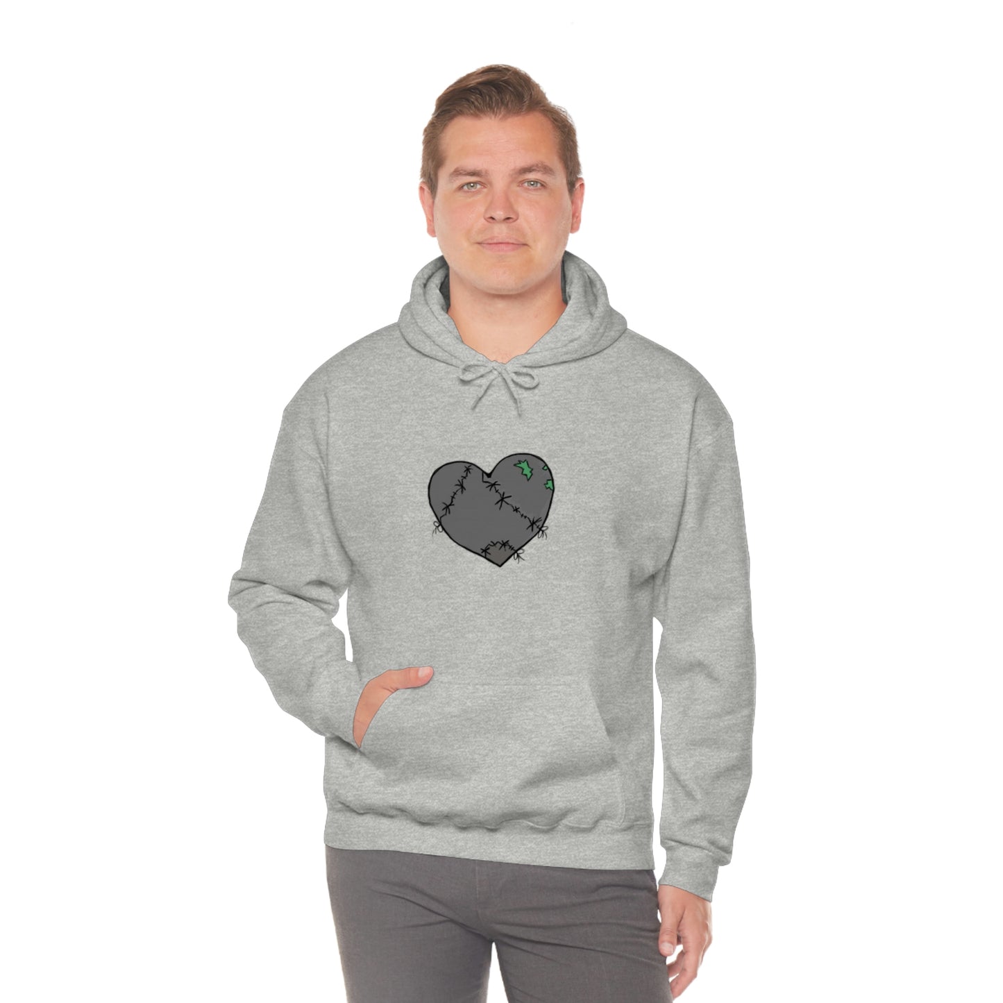 DemongelicK Domain LOGO - Unisex Heavy Blend™ Hooded Sweatshirt