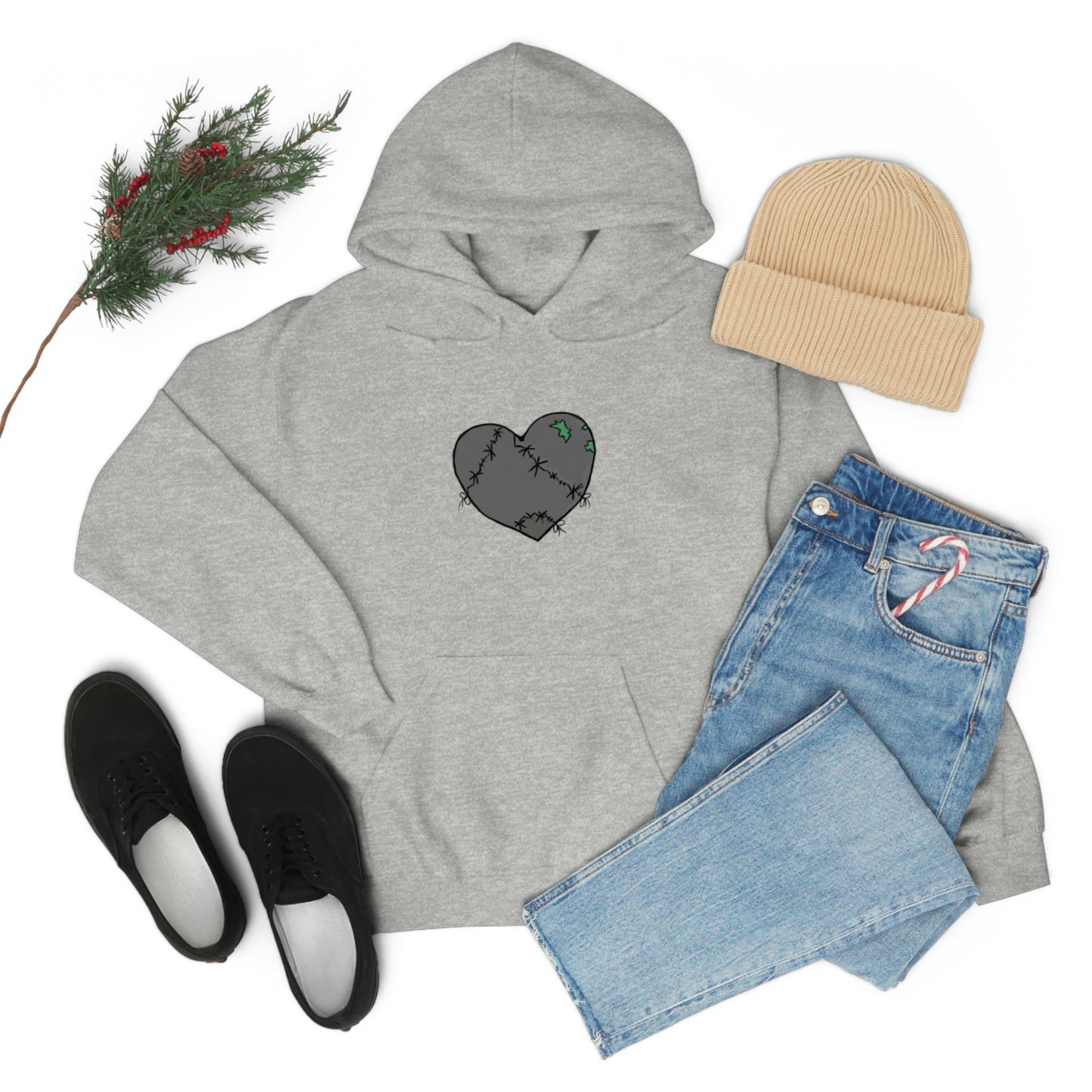 DemongelicK Domain LOGO - Unisex Heavy Blend™ Hooded Sweatshirt