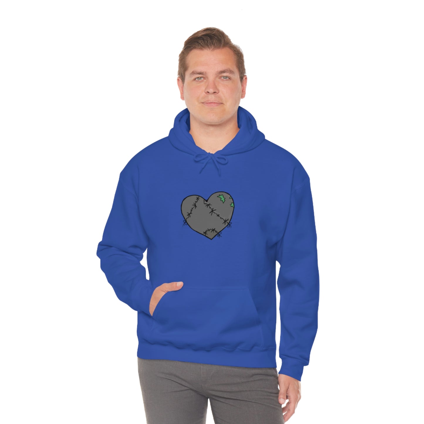 DemongelicK Domain LOGO - Unisex Heavy Blend™ Hooded Sweatshirt
