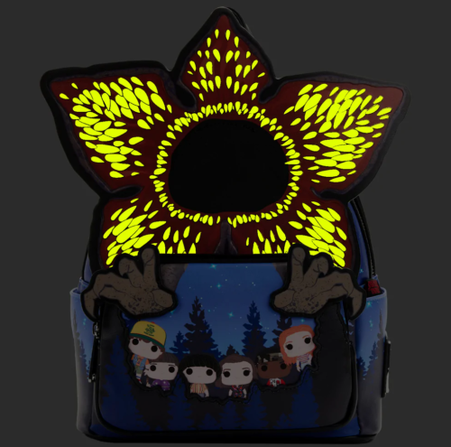 Stranger Things - LOUNGEFLY - Demogorgon mini backpack - SDCC 2022 Exclusive GiTD