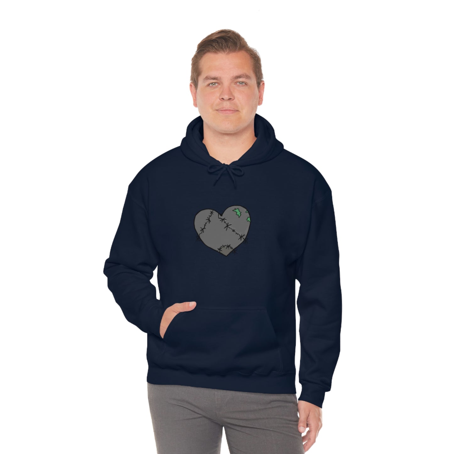 DemongelicK Domain LOGO - Unisex Heavy Blend™ Hooded Sweatshirt