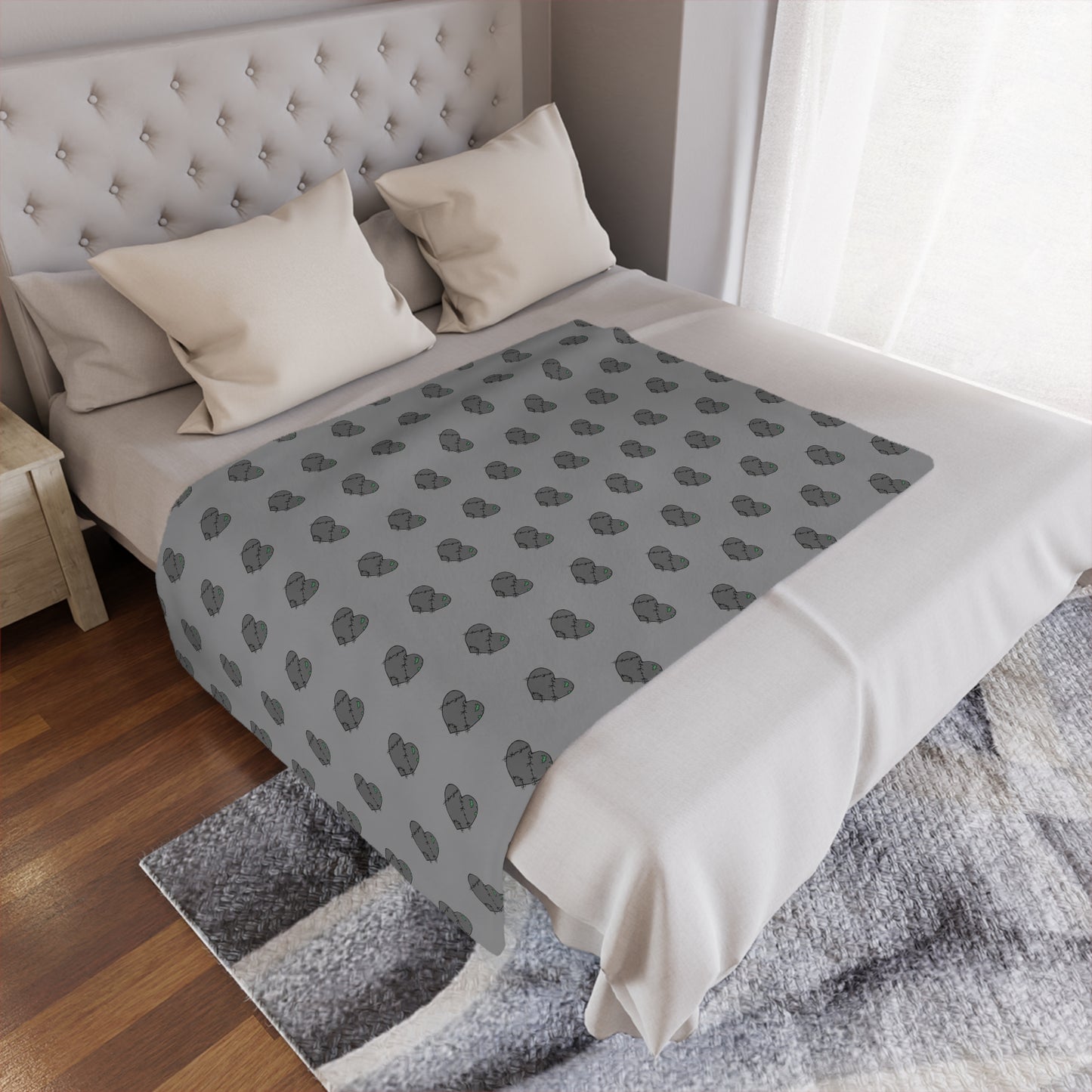 DemognelicK Domain LOGO Minky Blanket