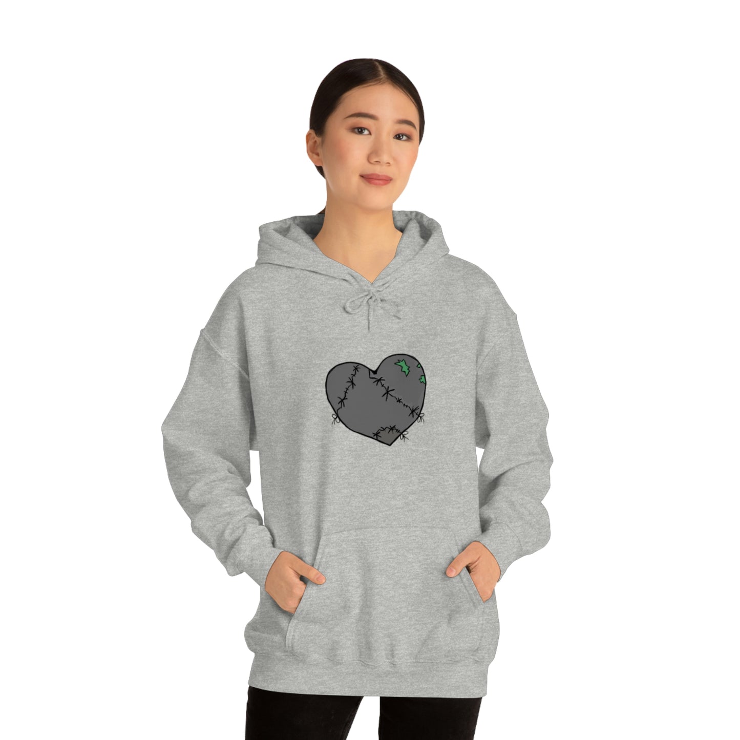DemongelicK Domain LOGO - Unisex Heavy Blend™ Hooded Sweatshirt