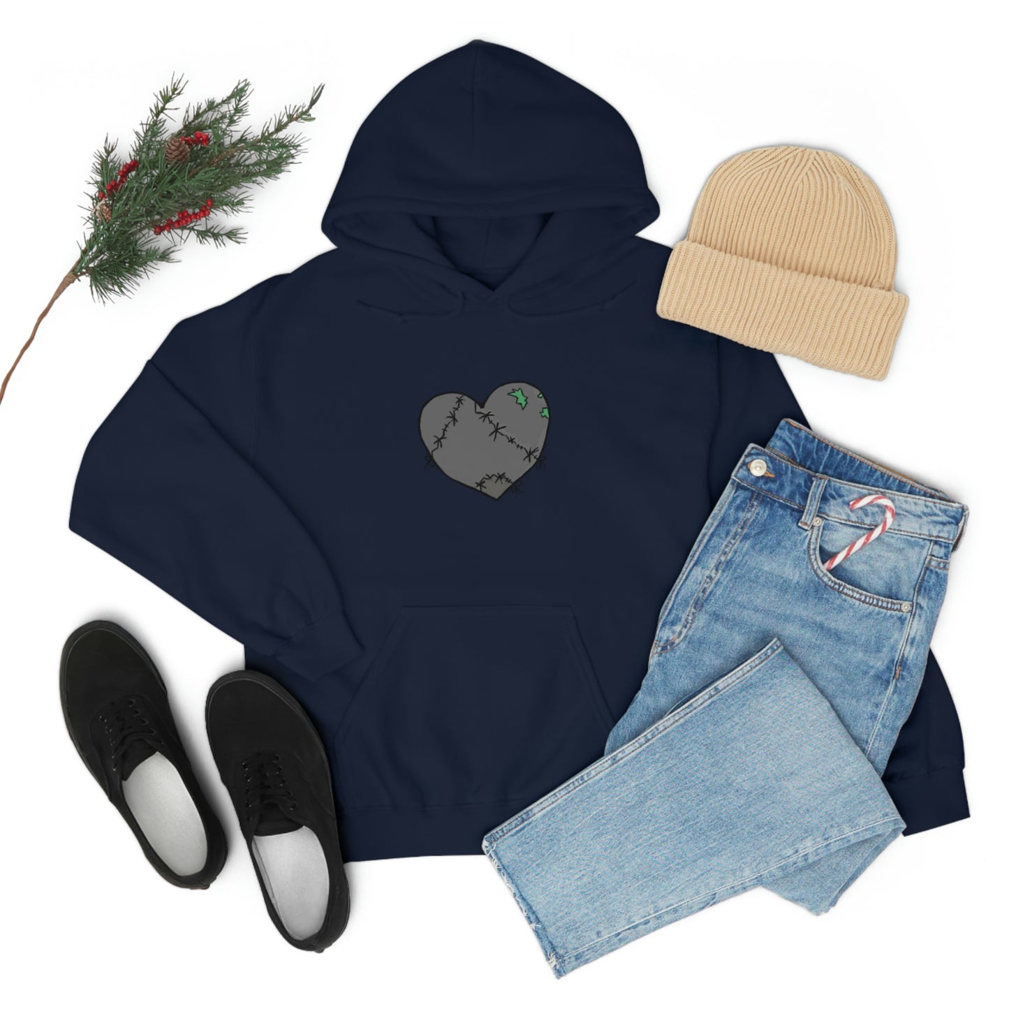 DemongelicK Domain LOGO - Unisex Heavy Blend™ Hooded Sweatshirt