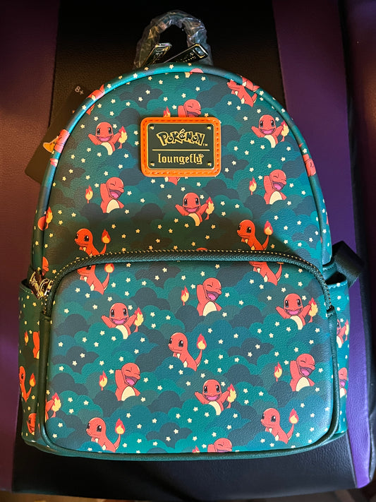 Loungefly Charmander AOP mini backpack