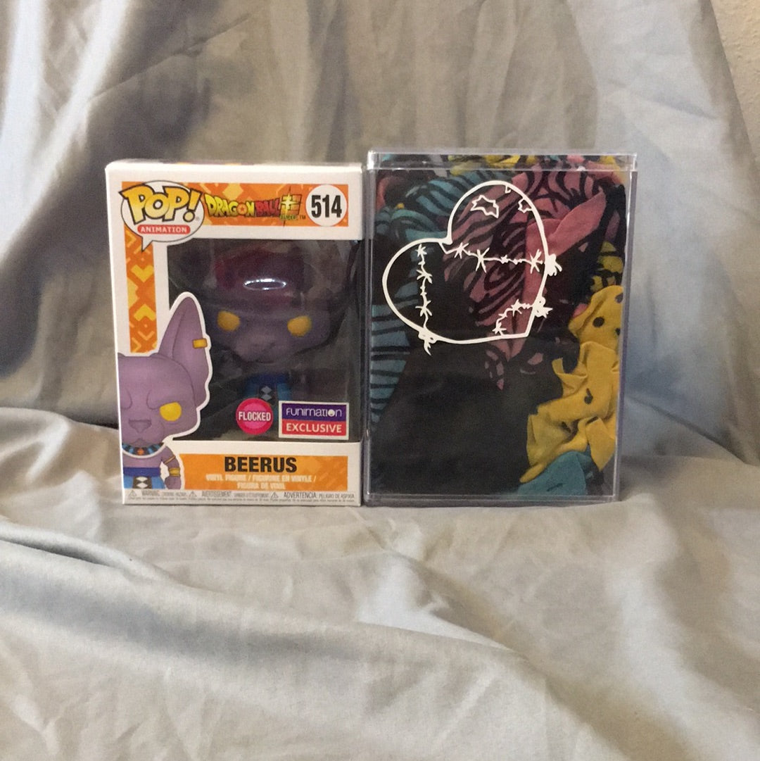 Beerus funko best sale pop flocked