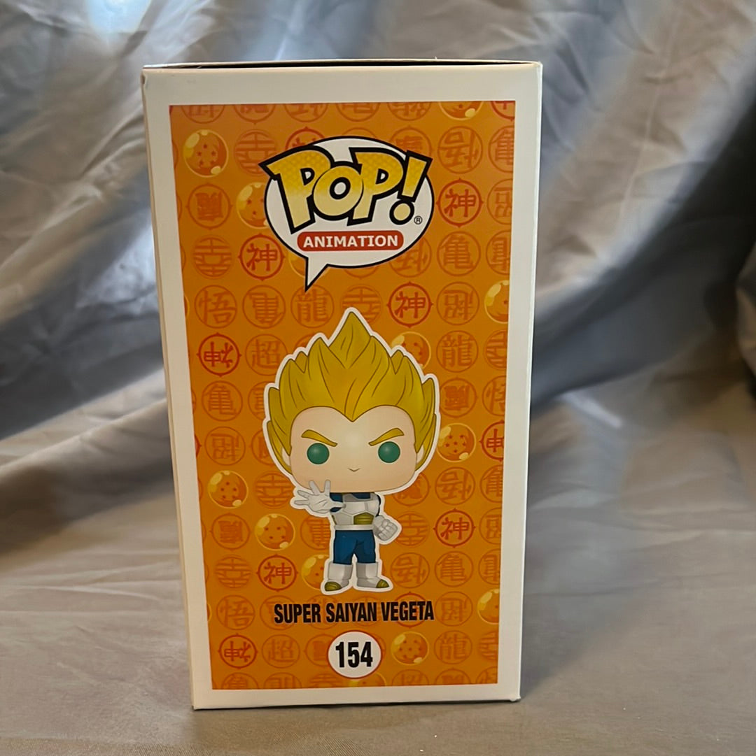 Super Saiyan Vegeta - FUNKO 154 - Toy Tokyo - SDCC 2018 Exclusive Gold Chrome