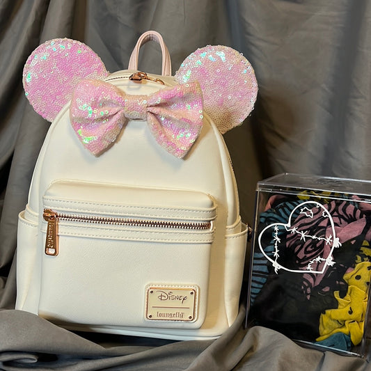 Loungefly -  Minnie Mouse Iridescent Mini Backpack