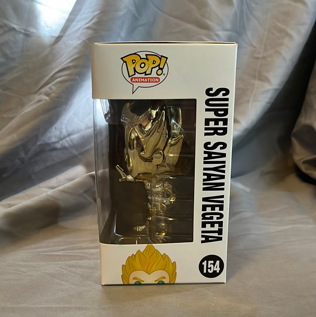Super Saiyan Vegeta - FUNKO 154 - Toy Tokyo - SDCC 2018 Exclusive Gold Chrome