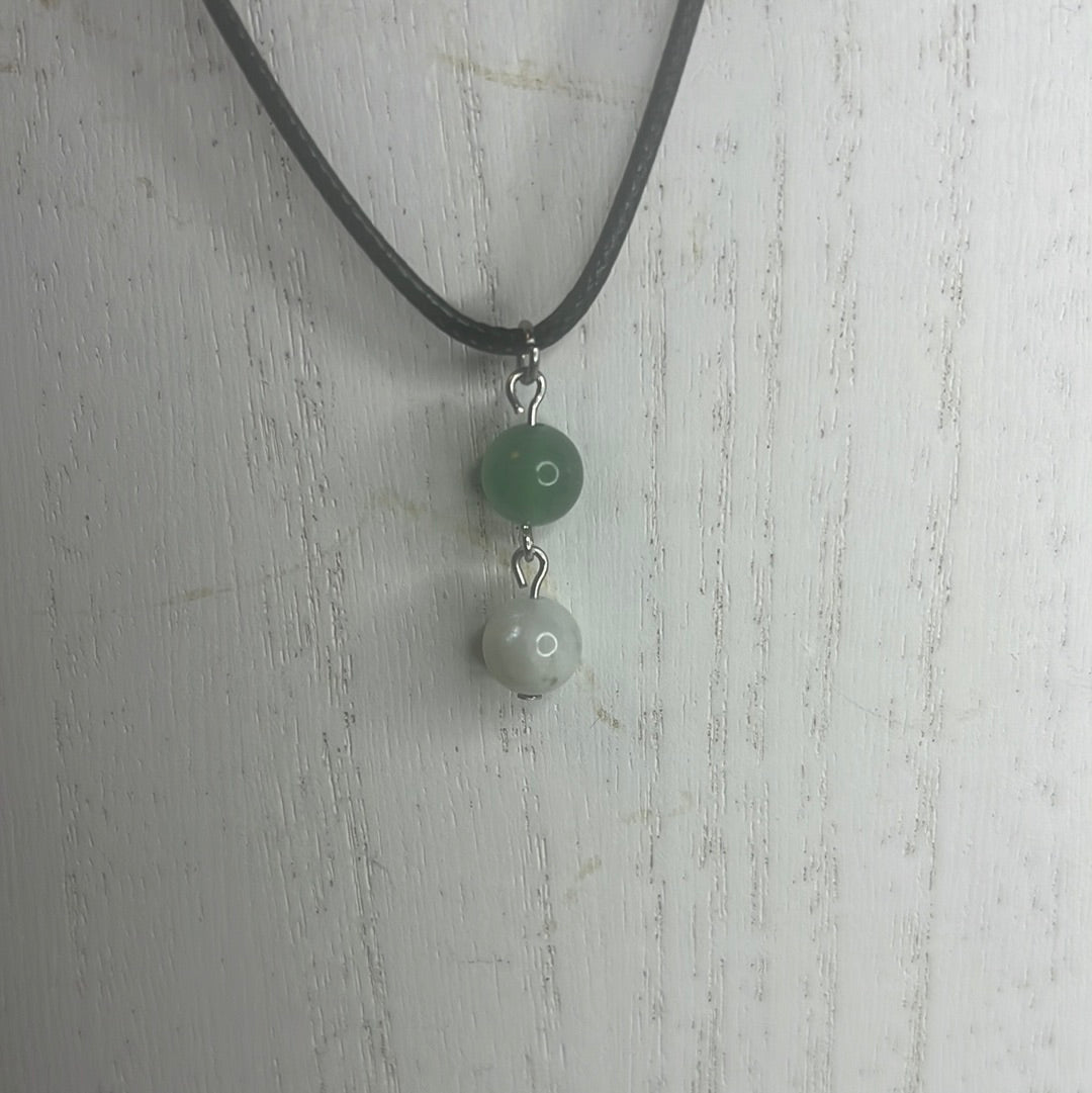 Duo Set : Green Aventurine