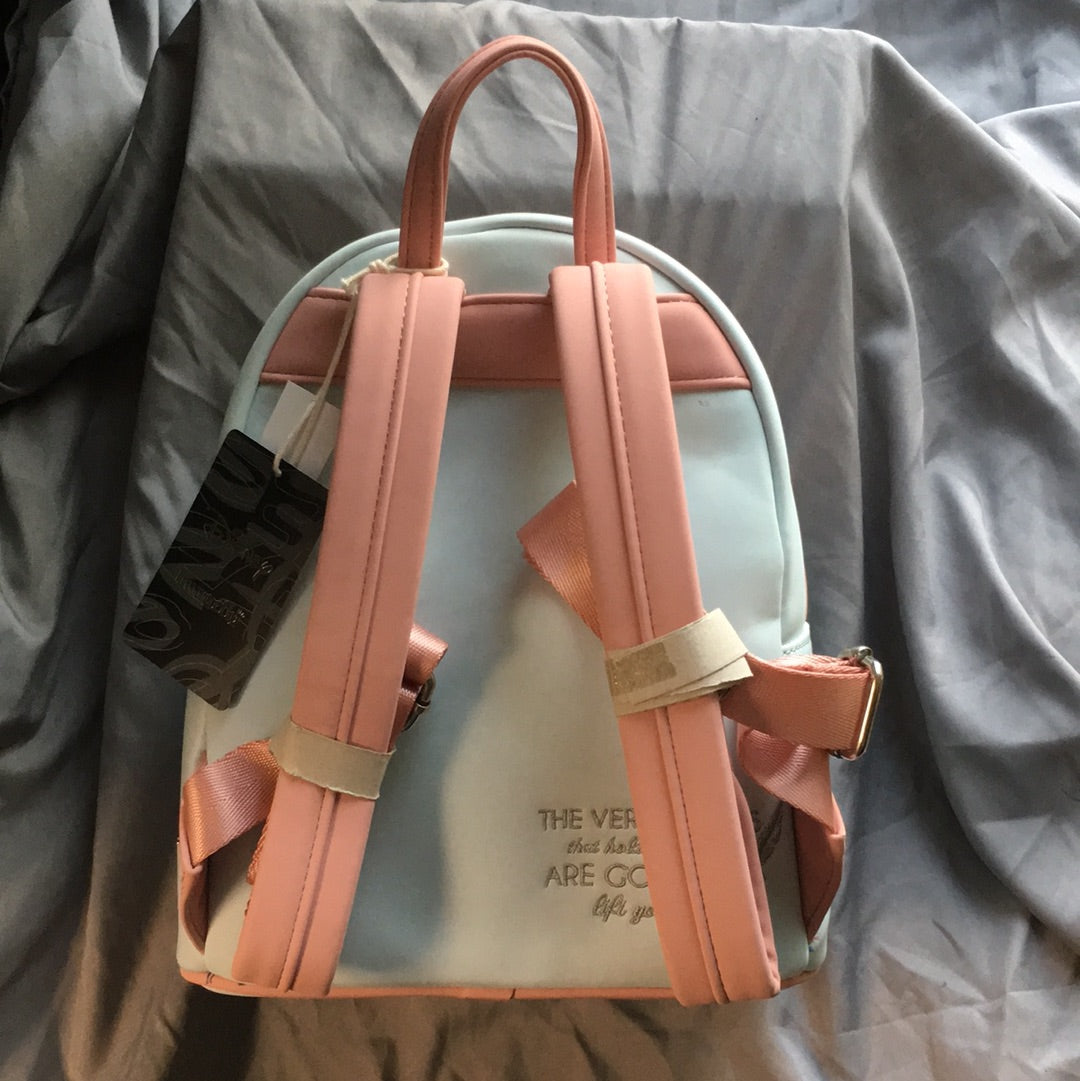 Dumbo - LOUNGEFLY - Circus Tent Mini Backpack and Wallet set