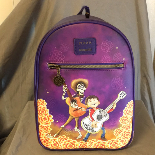 Loungefly - Coco Guitars in the Marigolds Mini Backpack