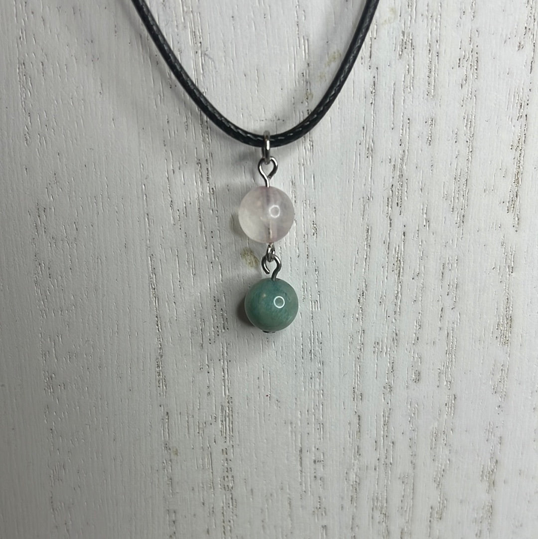 Duo Set : Rose Quartz
