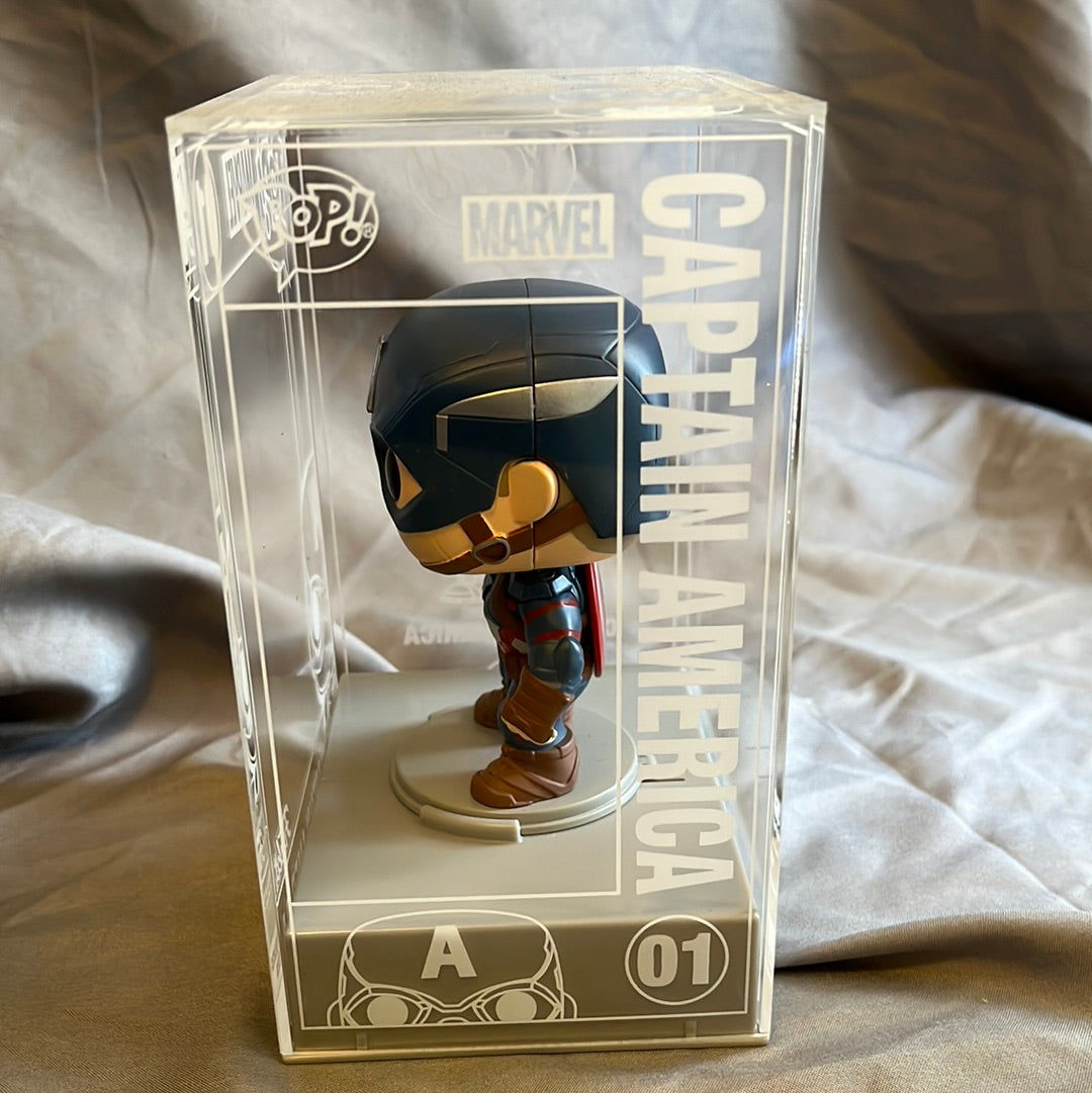 Die-Cast Captain America - FUNKO 01 - SDCC Exclusive - NON-CHASE