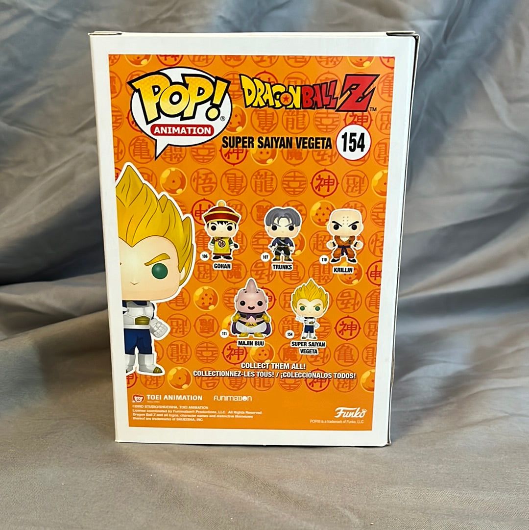 Super Saiyan Vegeta - FUNKO 154 - Toy Tokyo SDCC 2018 Exclusive - Blue Chrome