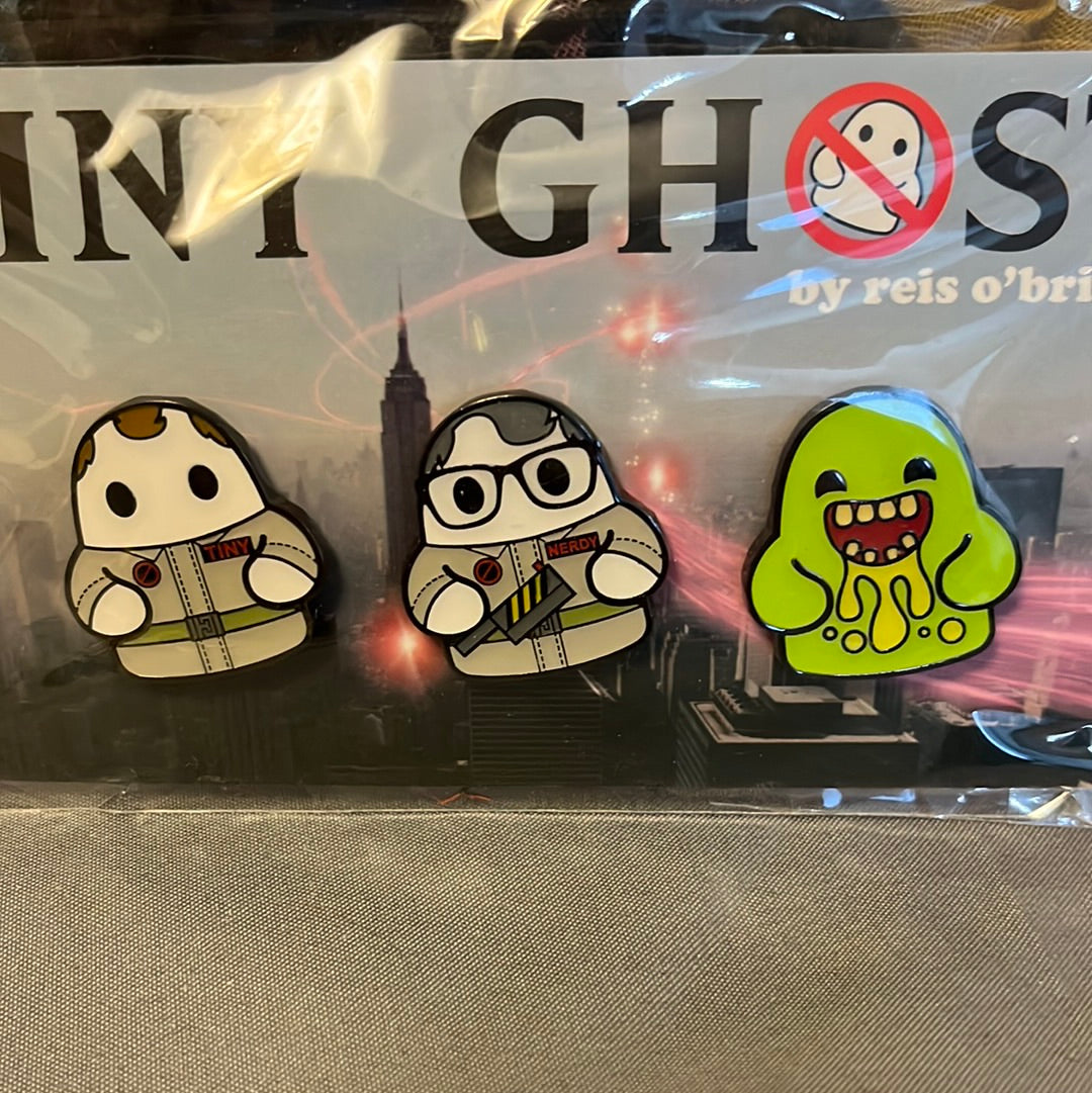 Tiny Ghost - Fugitive Toys pin set - SDCC 2022 Exclusive 17 of 100