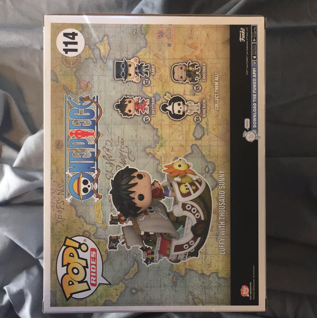 Luffy with Thousand Sunny - FUNKO 114 - CCXP22 Exclusive