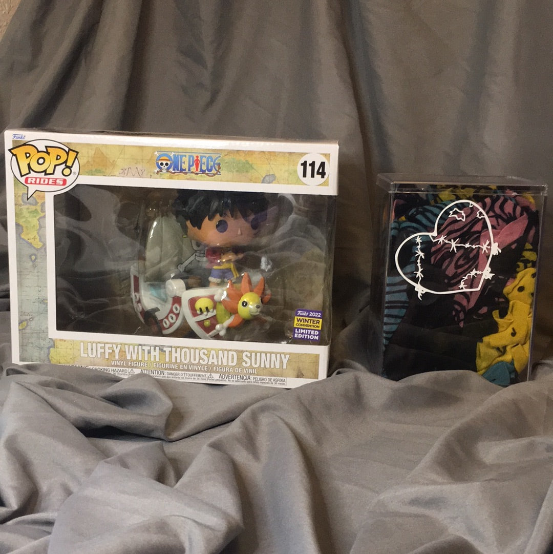 Funko Pop! Rides Animation: One Piece - Luffy with Thousand Sunny 2022  Winter Convention Exclusive