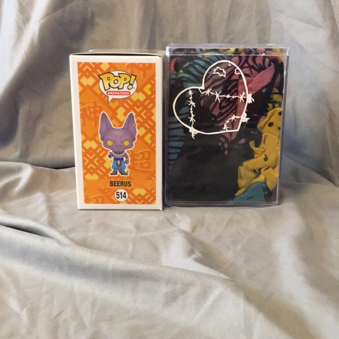 Beerus - Funko 514 - Funimation Exclusive Release - Flocked