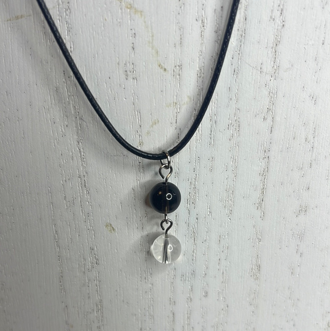 Duo Set : Smoky Quartz