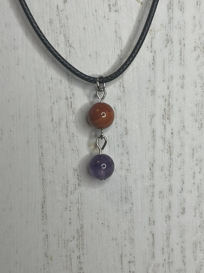 Duo Set : Red Jasper