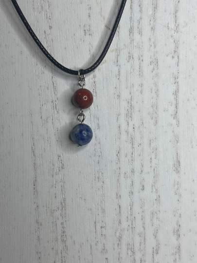 Duo Set : Red Jasper