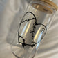 DemongelicK Domain LOGO reusable glass with bamboo lid