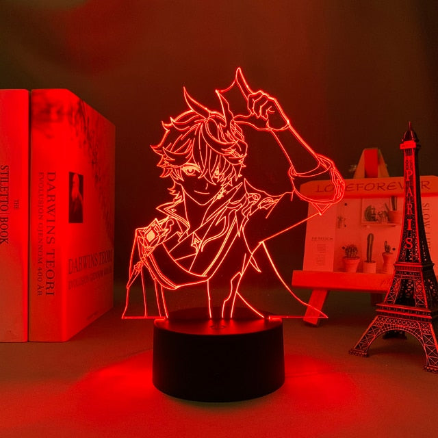 Genshin Night Light 3D Illusion