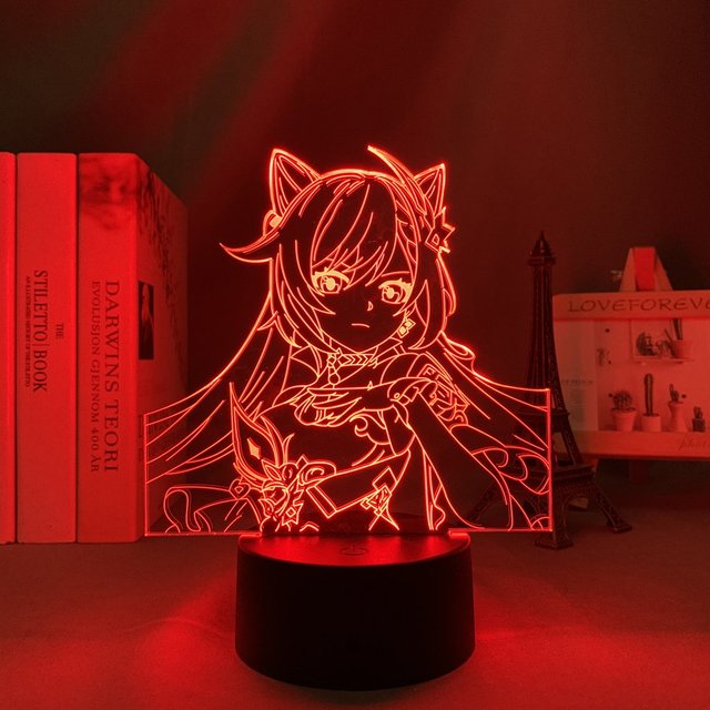 Genshin Night Light 3D Illusion