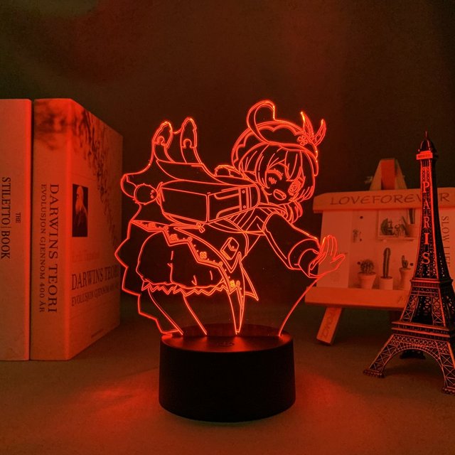 Genshin Night Light 3D Illusion