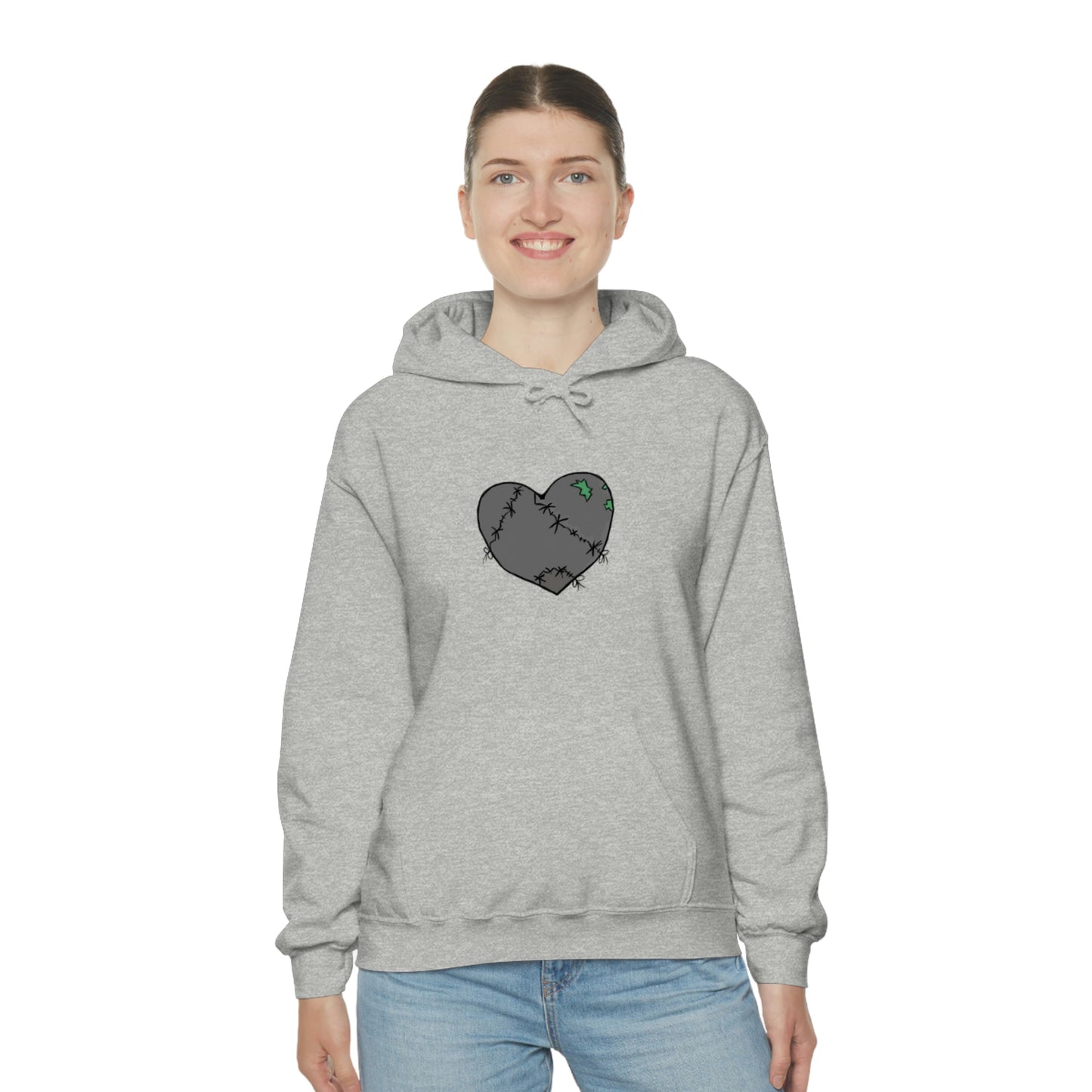 DemongelicK Domain LOGO - Unisex Heavy Blend™ Hooded Sweatshirt