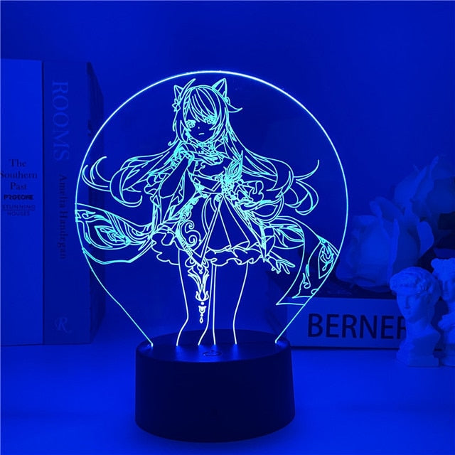 Genshin Night Light 3D Illusion