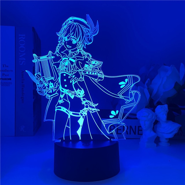 Genshin Night Light 3D Illusion