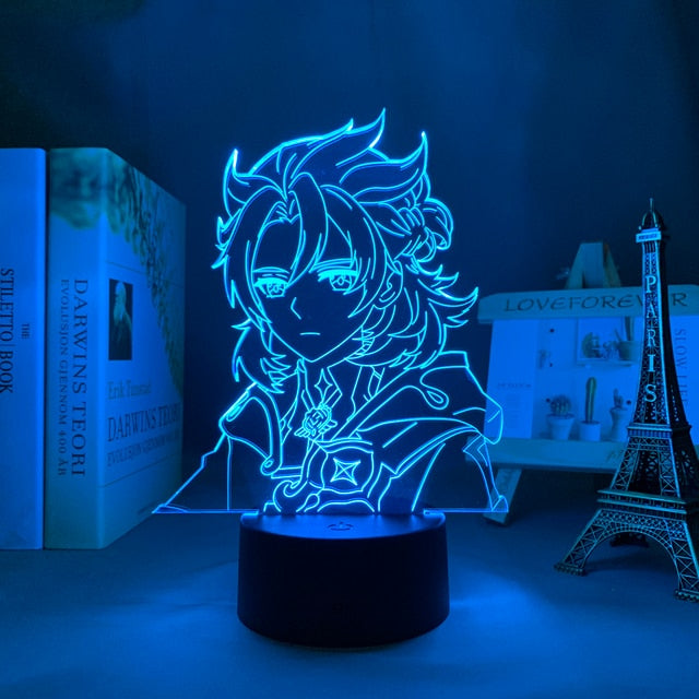 Genshin Night Light 3D Illusion