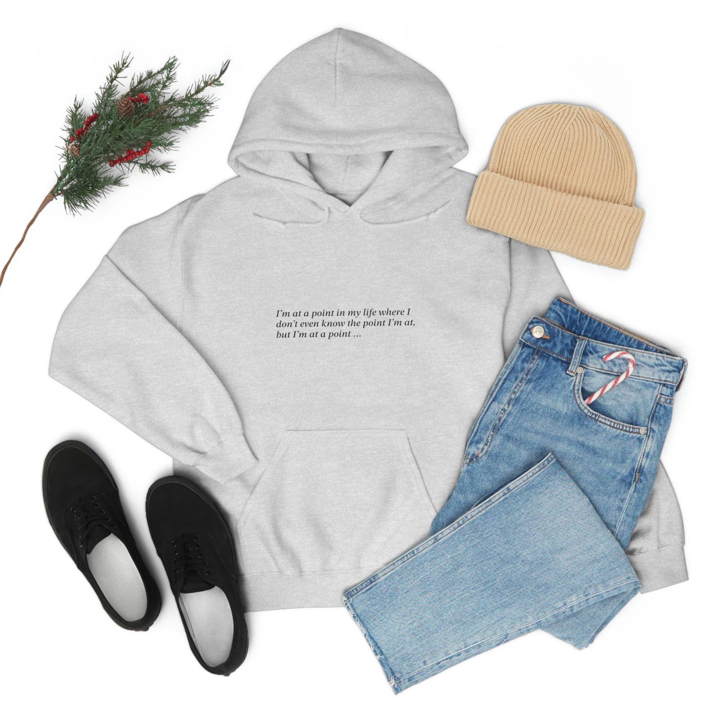 I'm at a point ... Unisex Heavy Blend™ Hooded Sweatshirt