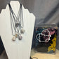 Mini sphere necklace