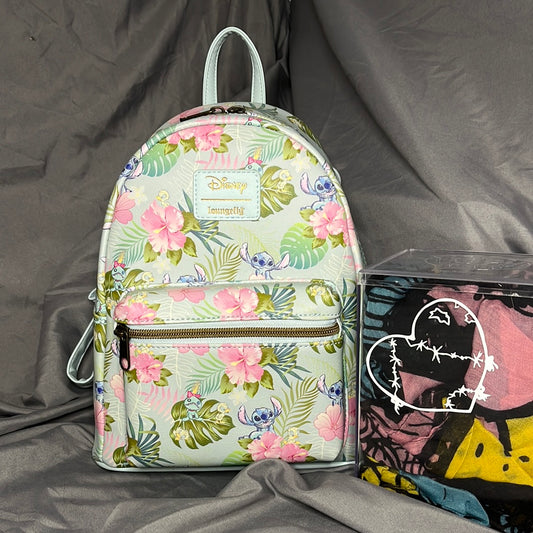 Loungefly - Stitch AOP Mini Backpack