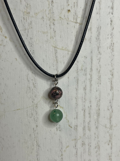 Duo Set : Rhodonite