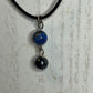 Lapis Lazuli and Hematite pendant